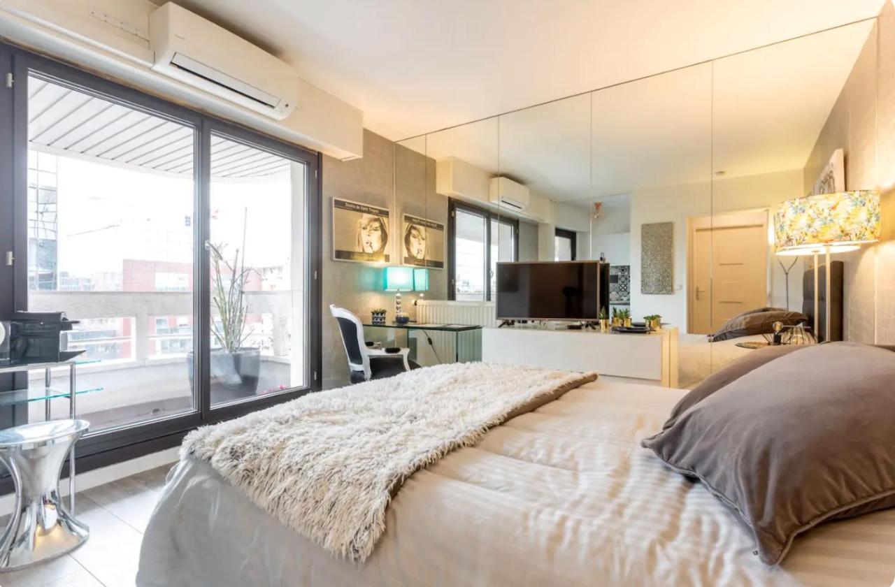 Beautiful Modern Fully Furnished Studio Λεβαλουά Περέ Εξωτερικό φωτογραφία